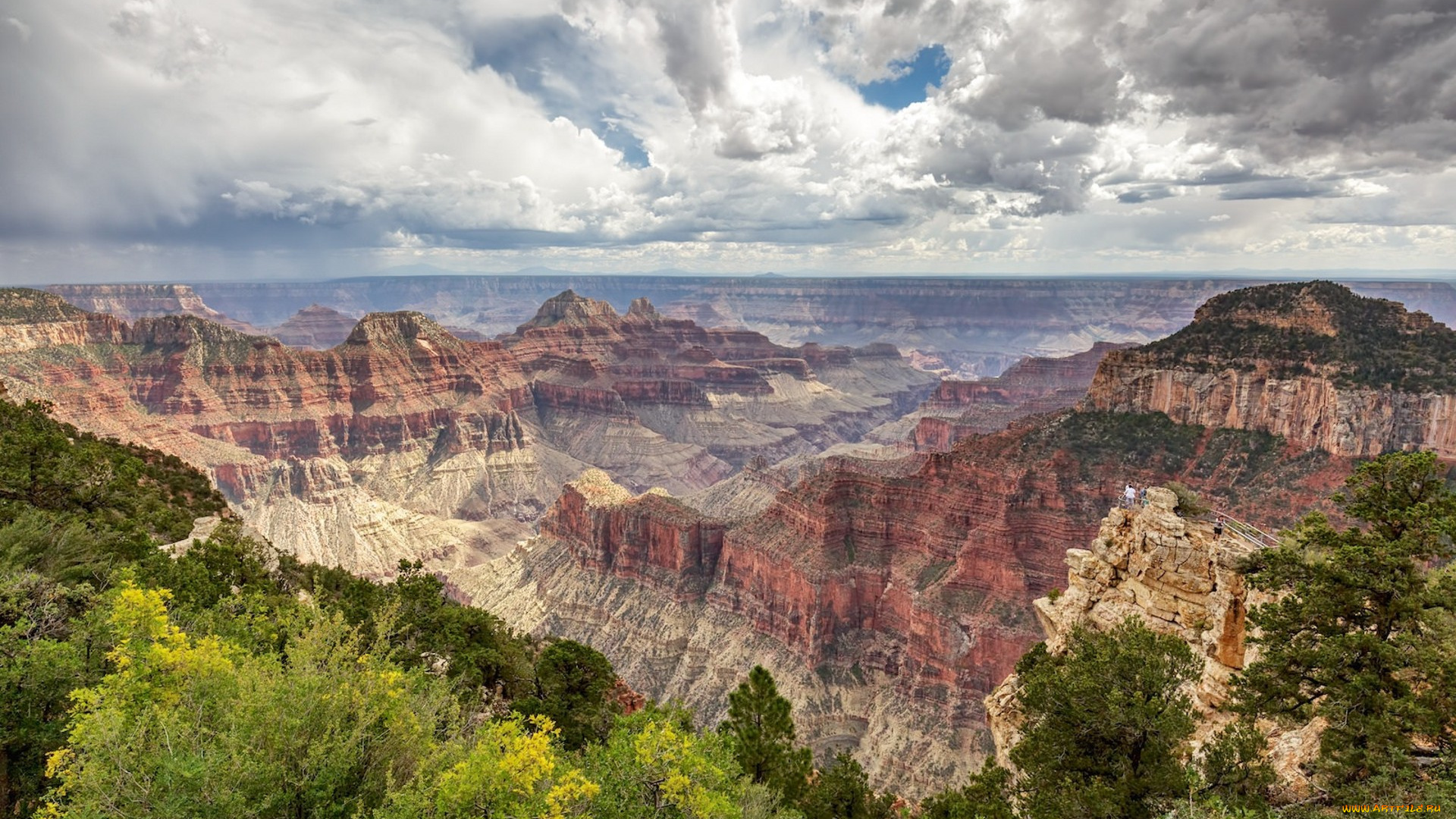 природа, горы, простор