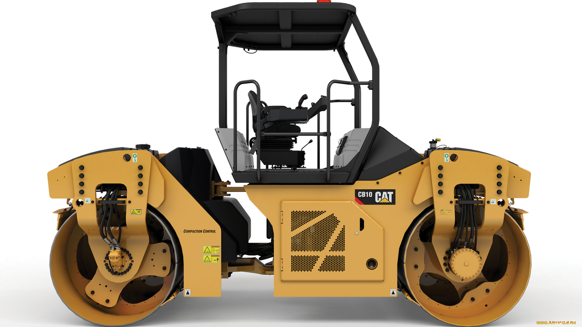 техника, катки, caterpillar