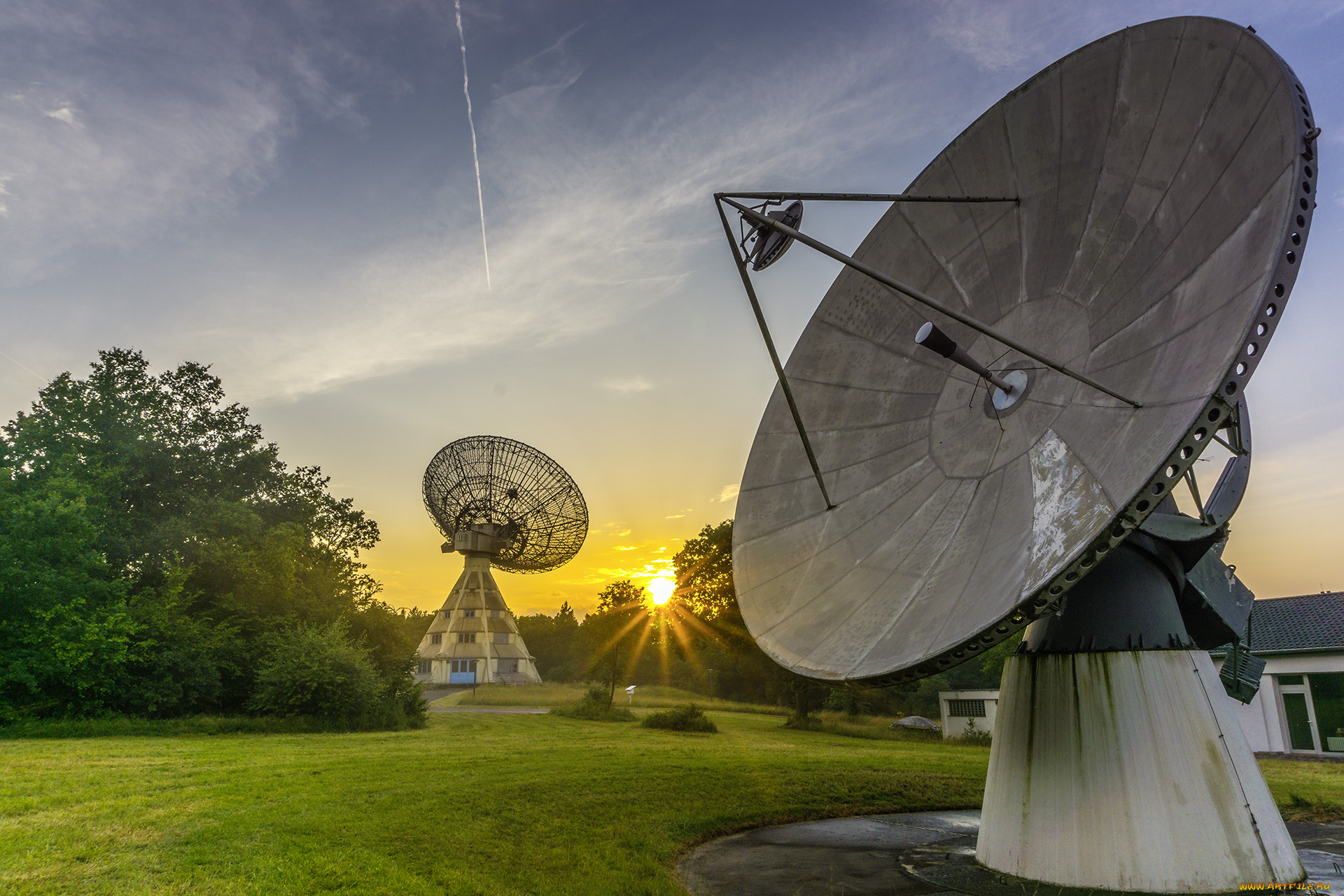 космос, разное, другое, радиотелескоп