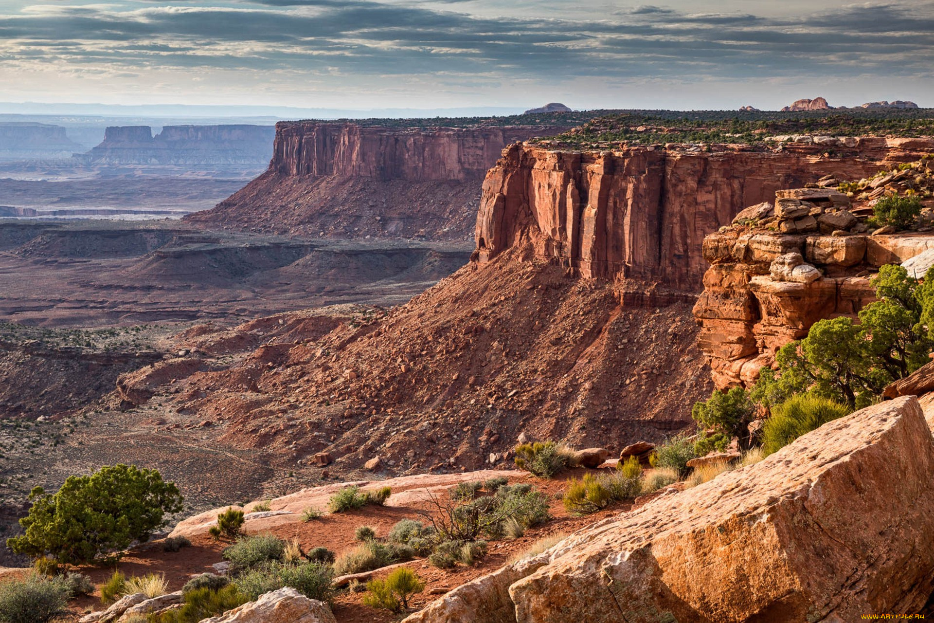 природа, горы, простор