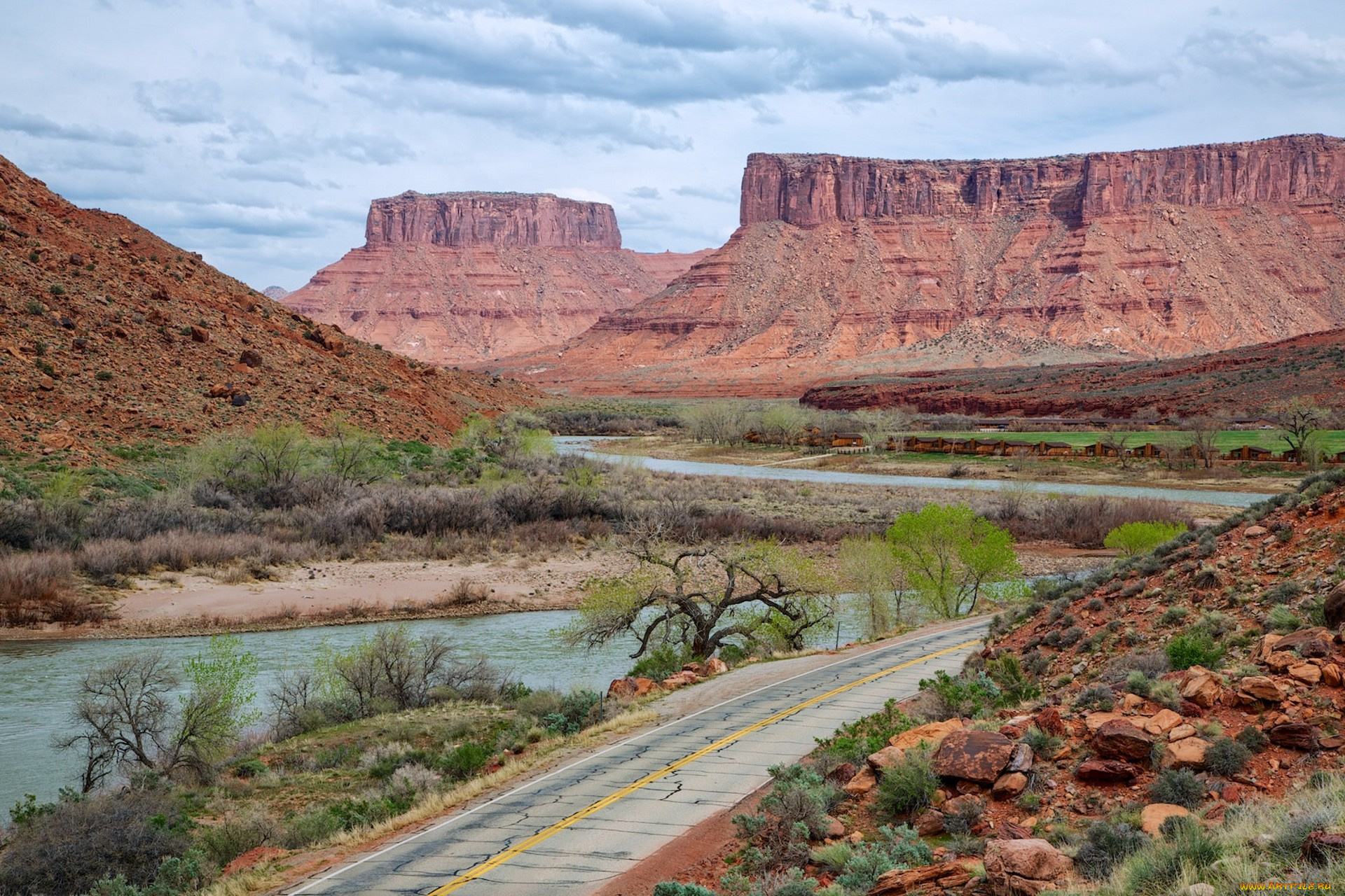 природа, горы, простор