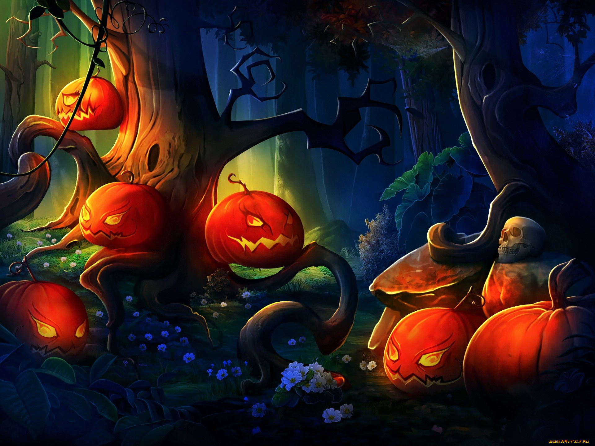 праздничные, хэллоуин, halloween, тыква