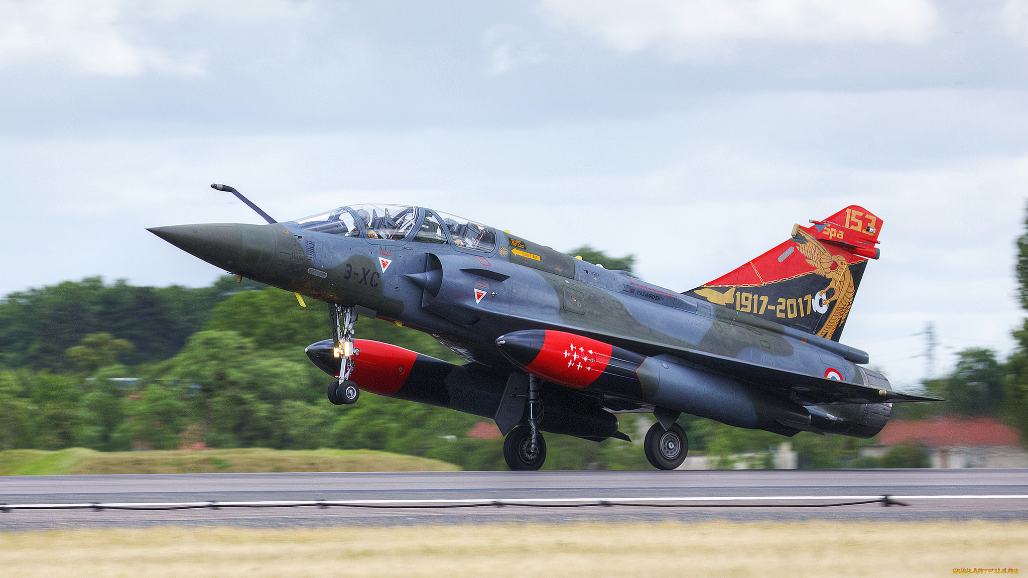 dassault, mirage, 2000d, авиация, боевые, самолёты, истребитель