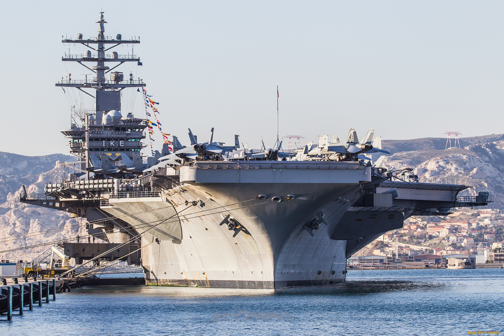dwight, d, , eisenhower, корабли, авианосцы, , вертолётоносцы, авианосец, сша