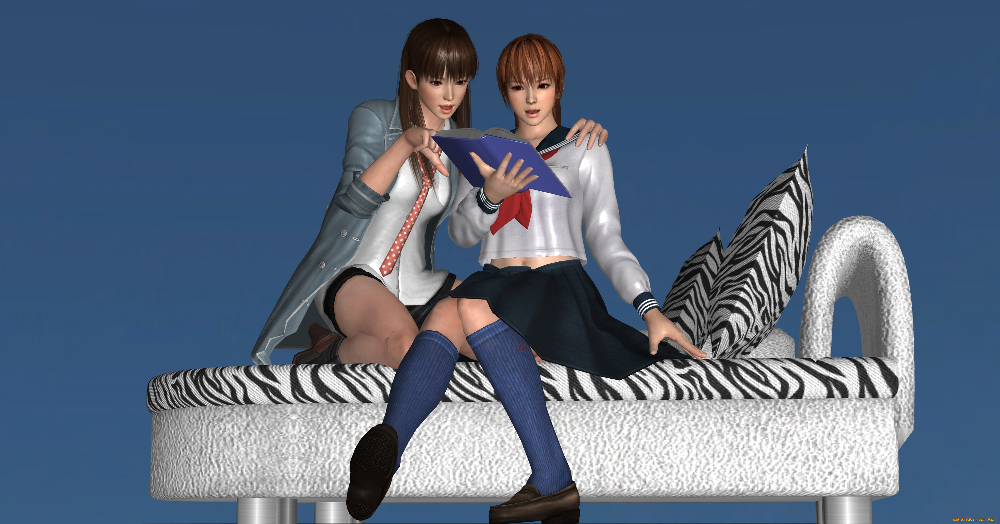 3д, графика, люди, , people, взгляд, девушки, фон