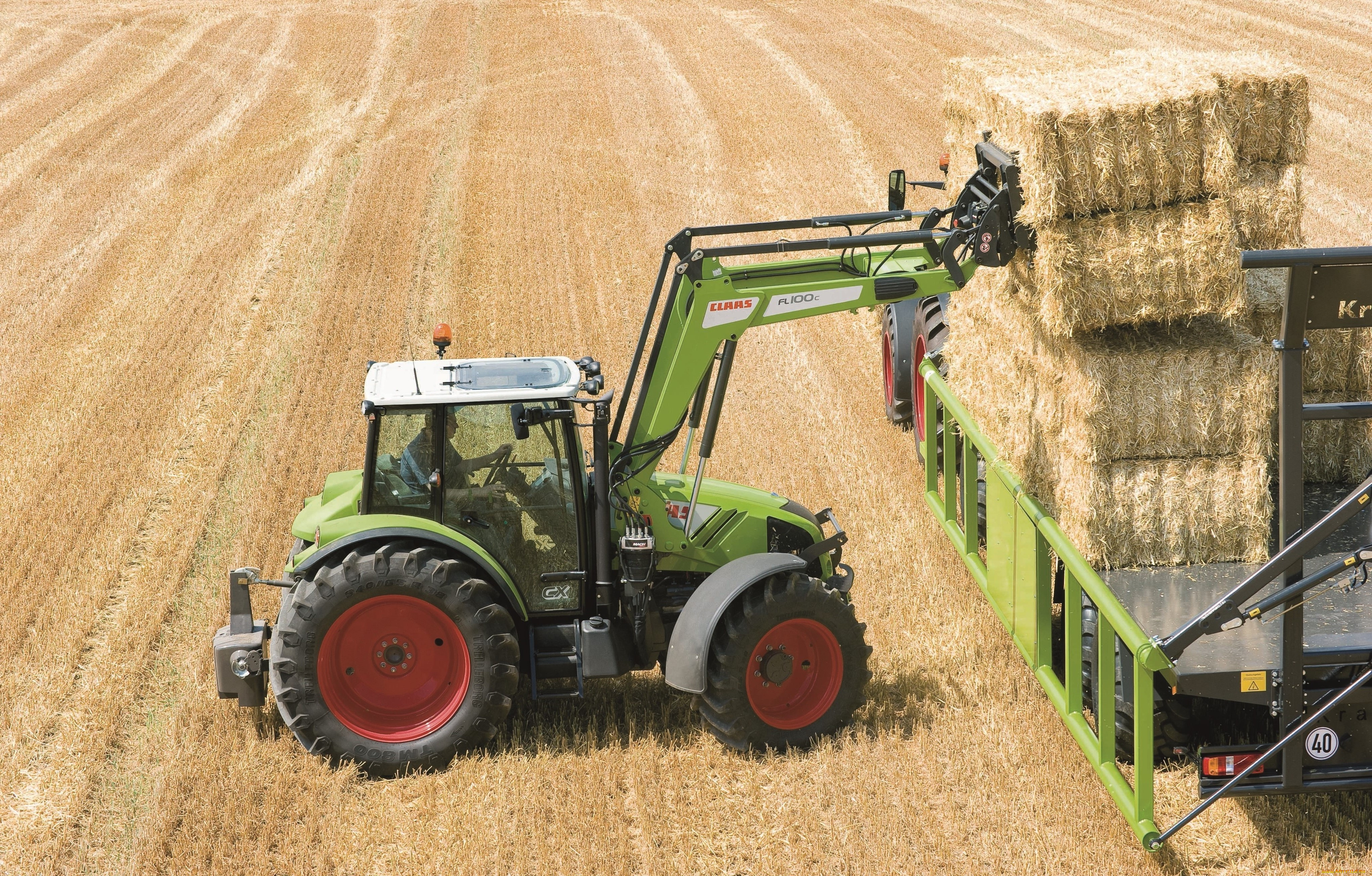 техника, фронтальные, погрузчики, claas, axion