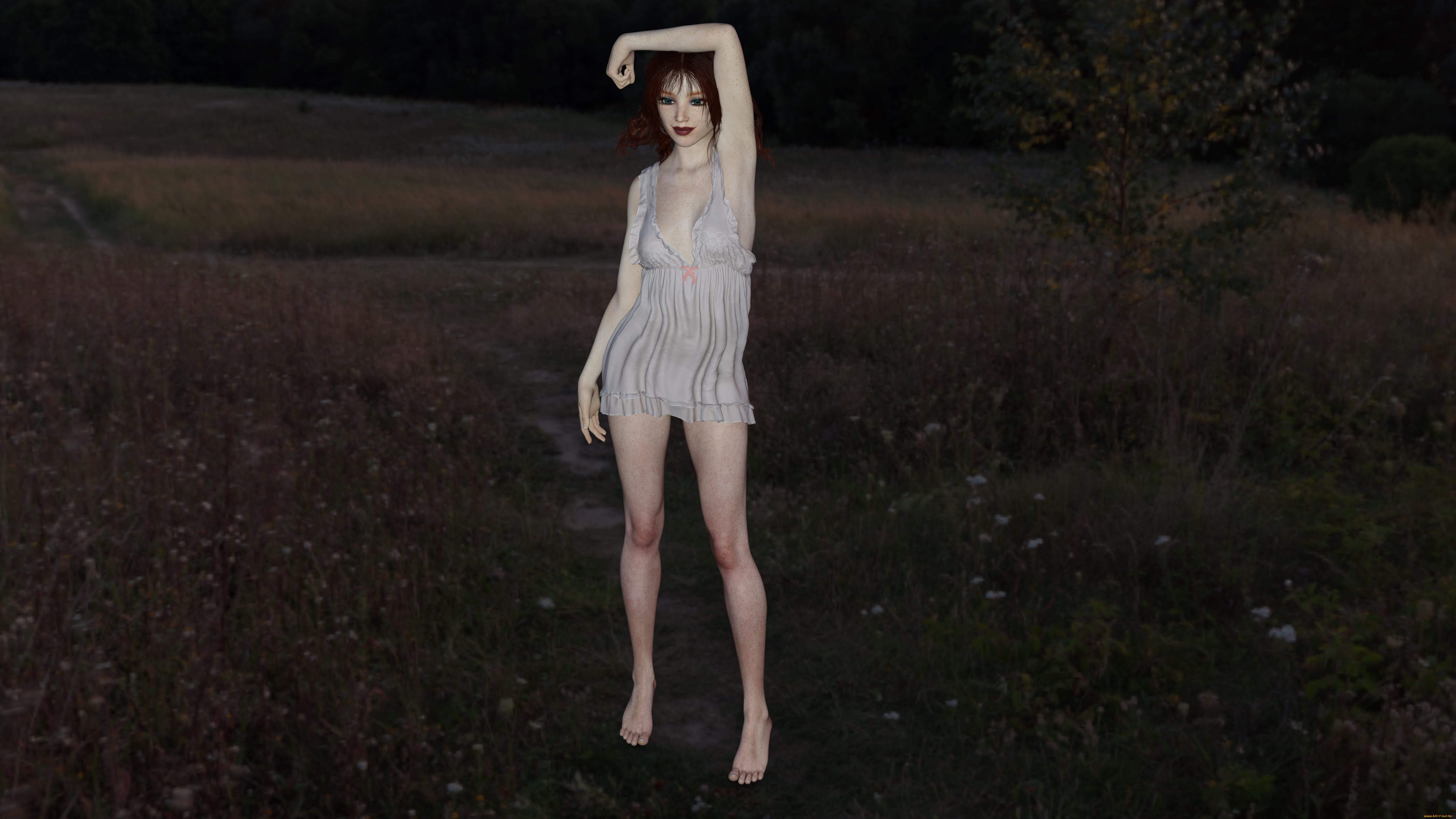 3д, графика, люди, , people, взгляд, девушка, фон