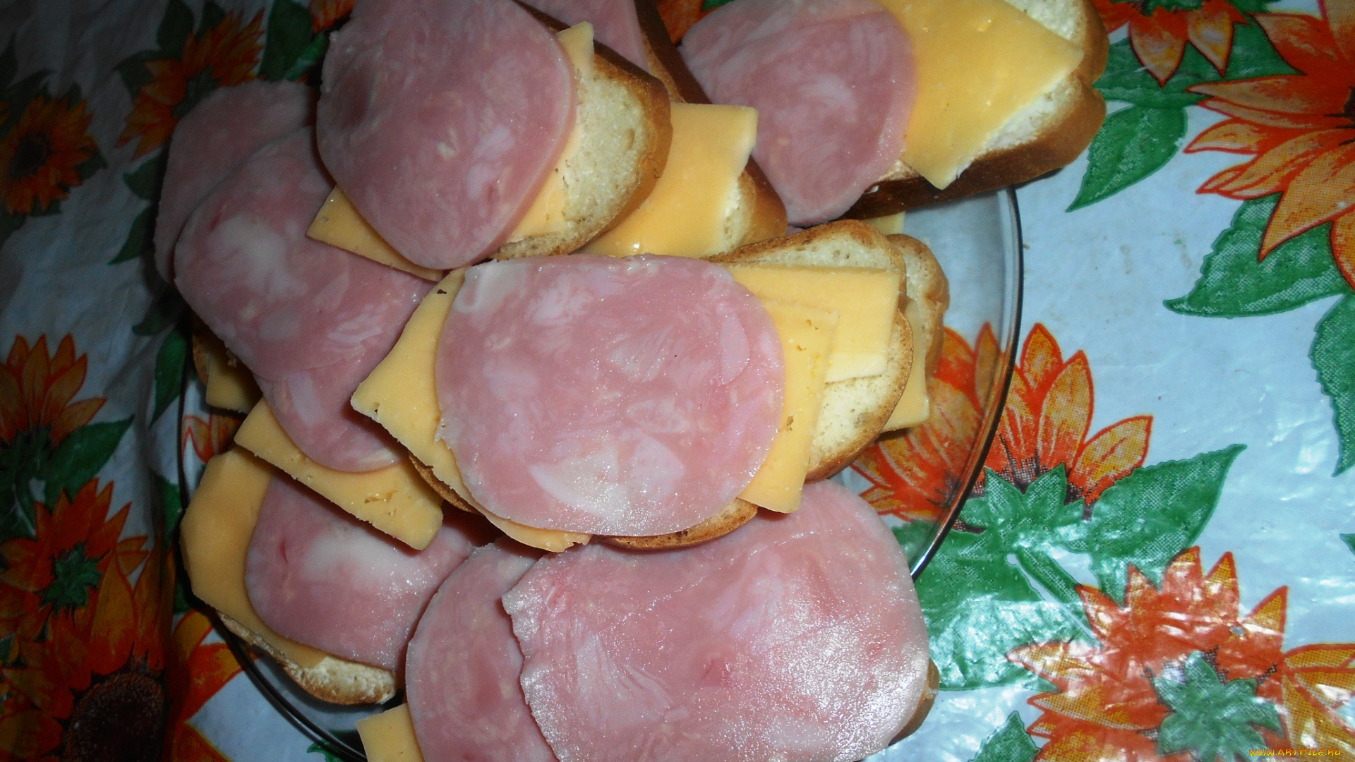 еда, бутерброды, , гамбургеры, , канапе, сыр, колбаса, хлеб