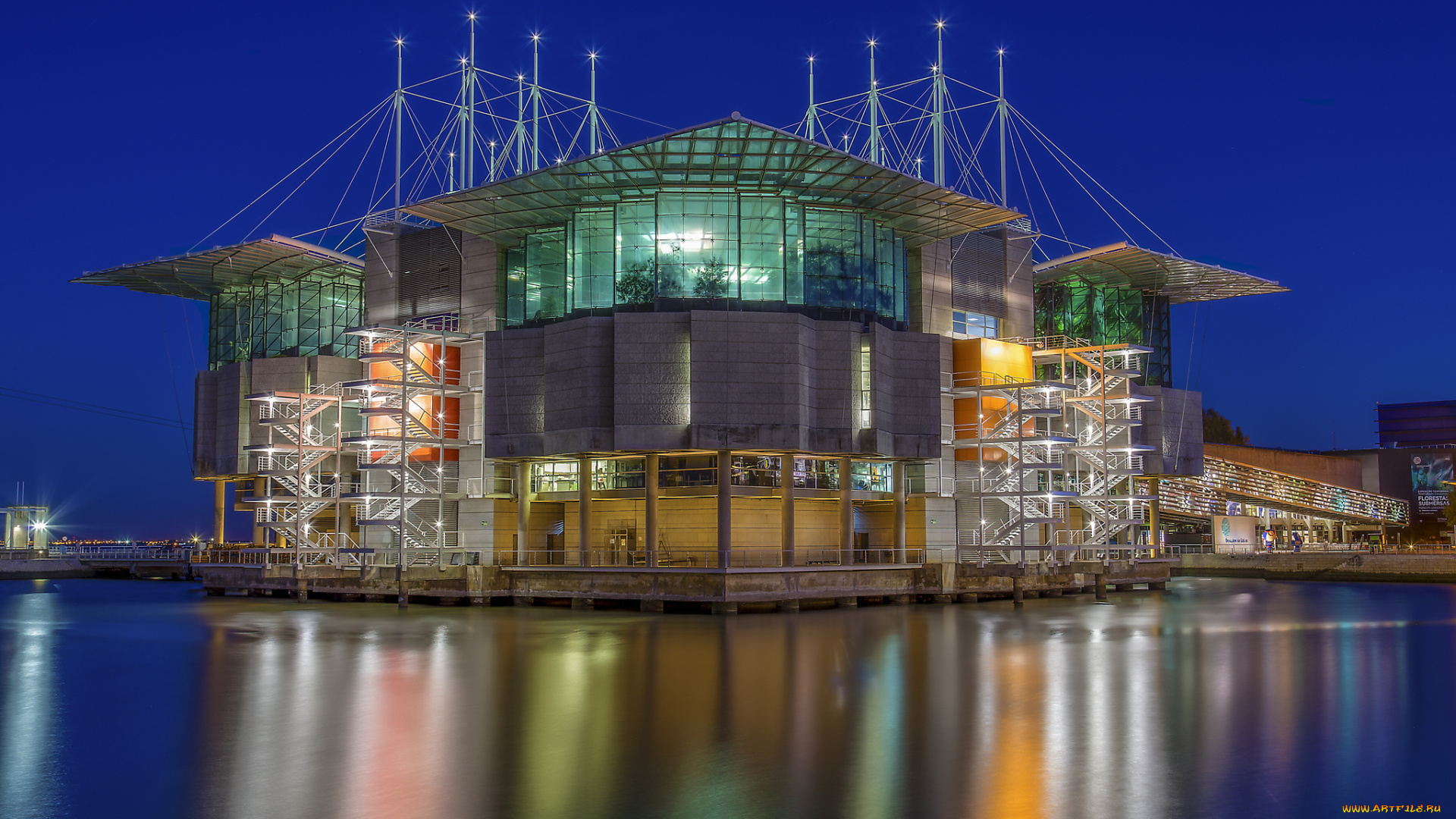 lisbon, oceanarium, города, лиссабон, , португалия, простор