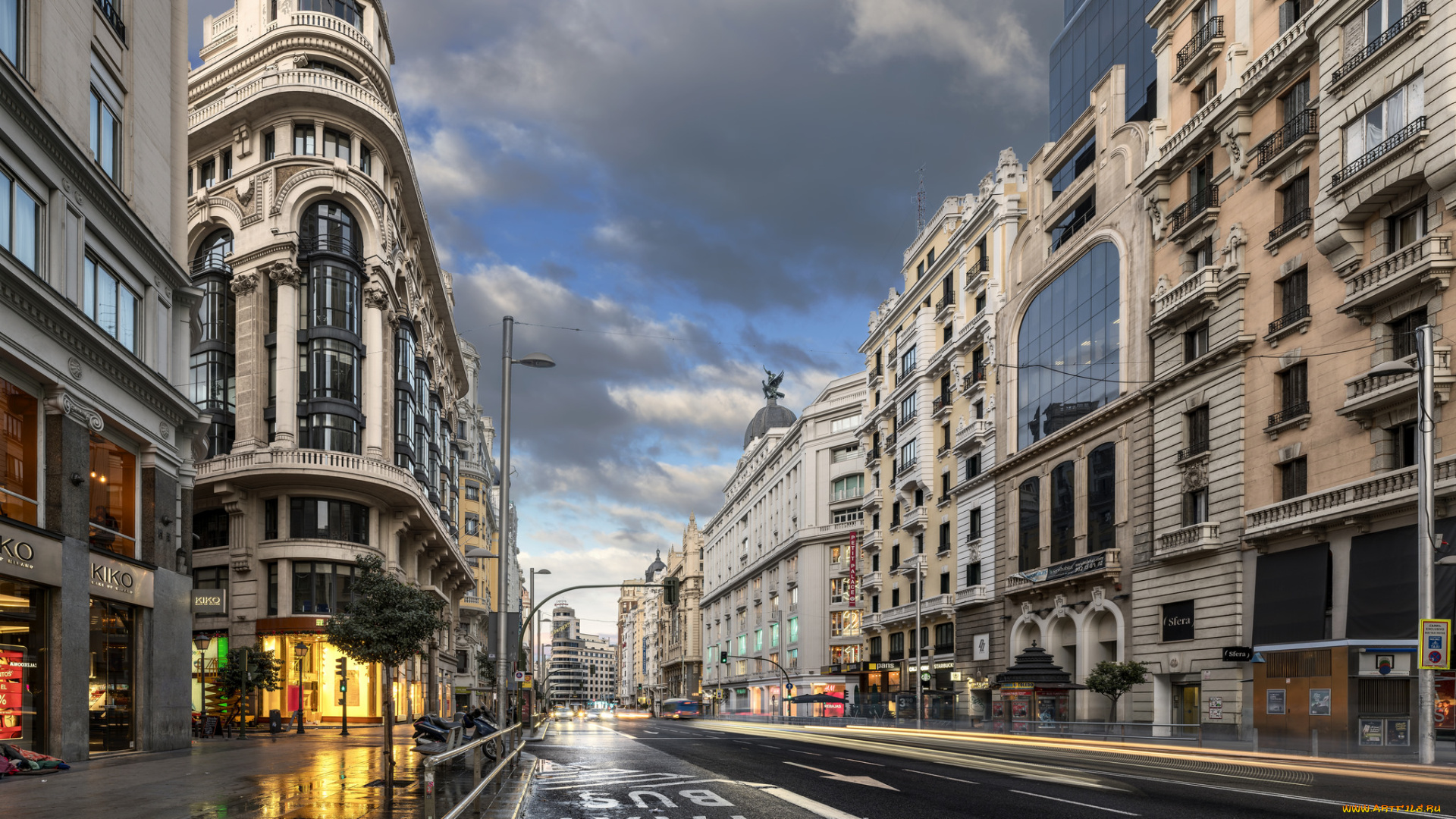 madrid, -, gran, v&, 237, города, мадрид, , испания, простор