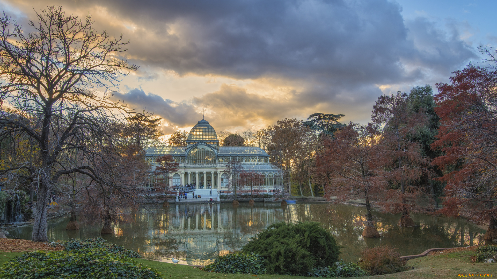 palacio, de, cristal, города, мадрид, , испания, простор