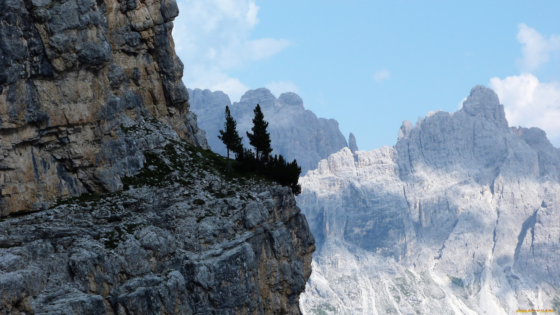 природа, горы, простор