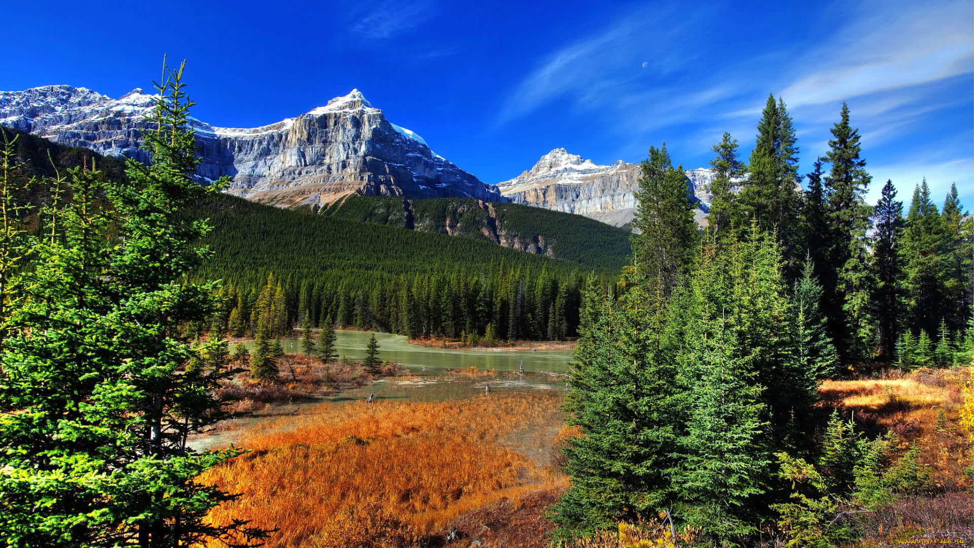 природа, реки, озера, простор