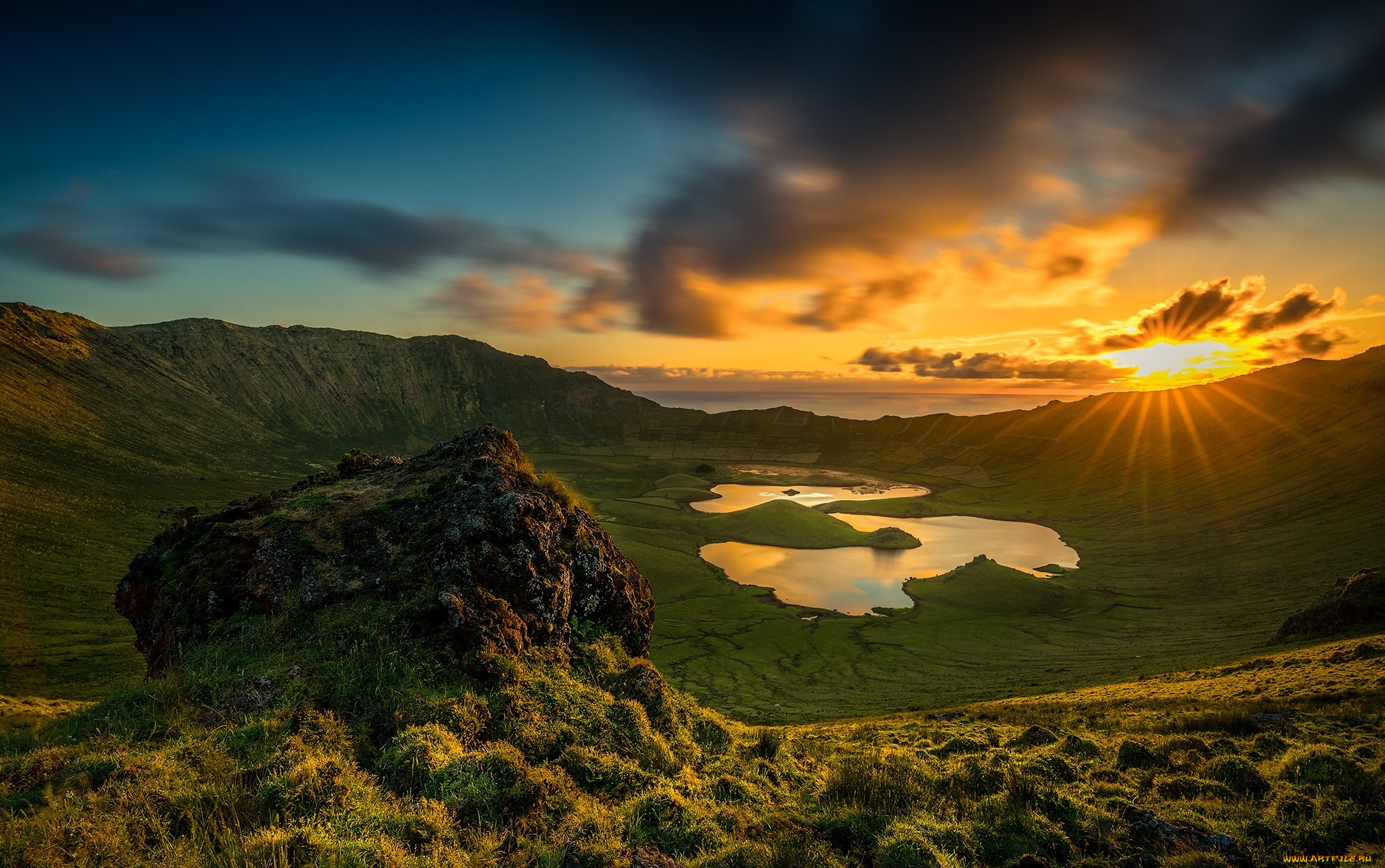 природа, восходы, закаты, простор