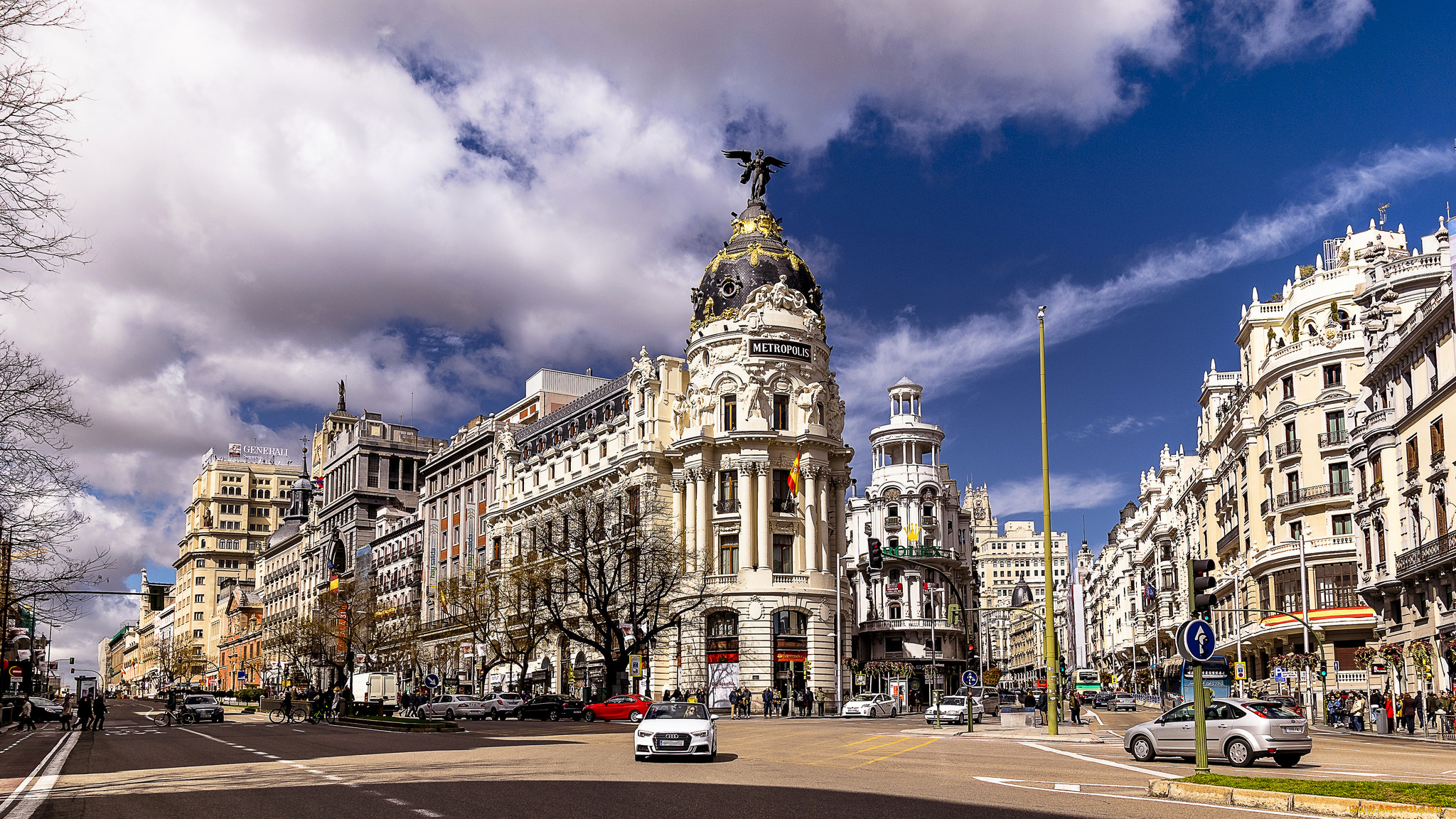 madrid, города, мадрид, , испания, простор