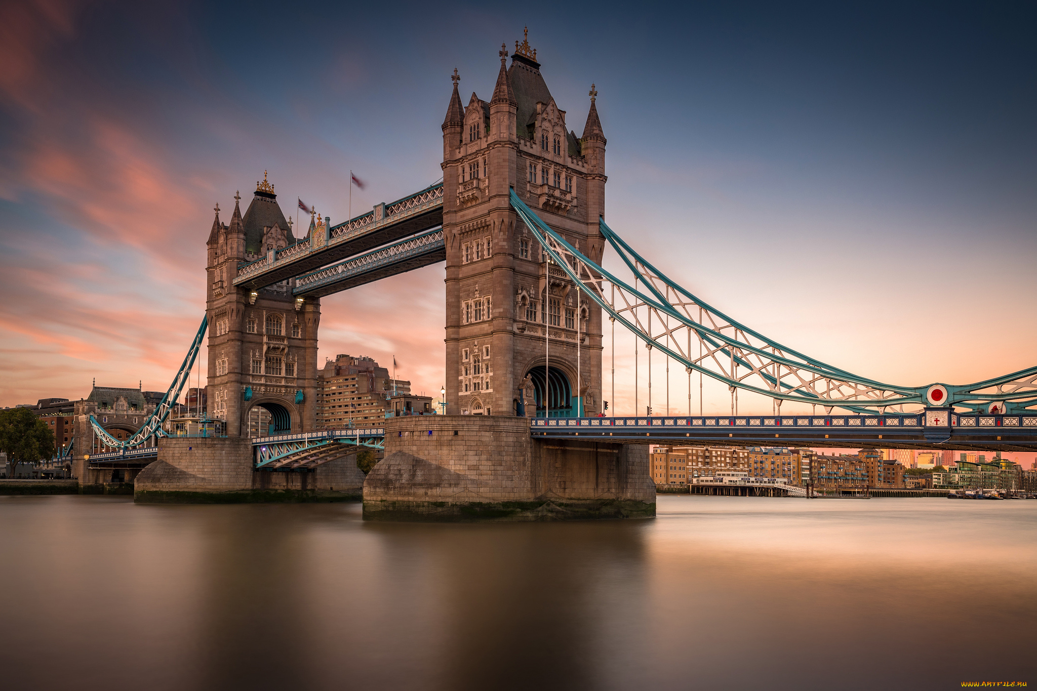 tower, bridge, london, города, лондон, , великобритания, простор