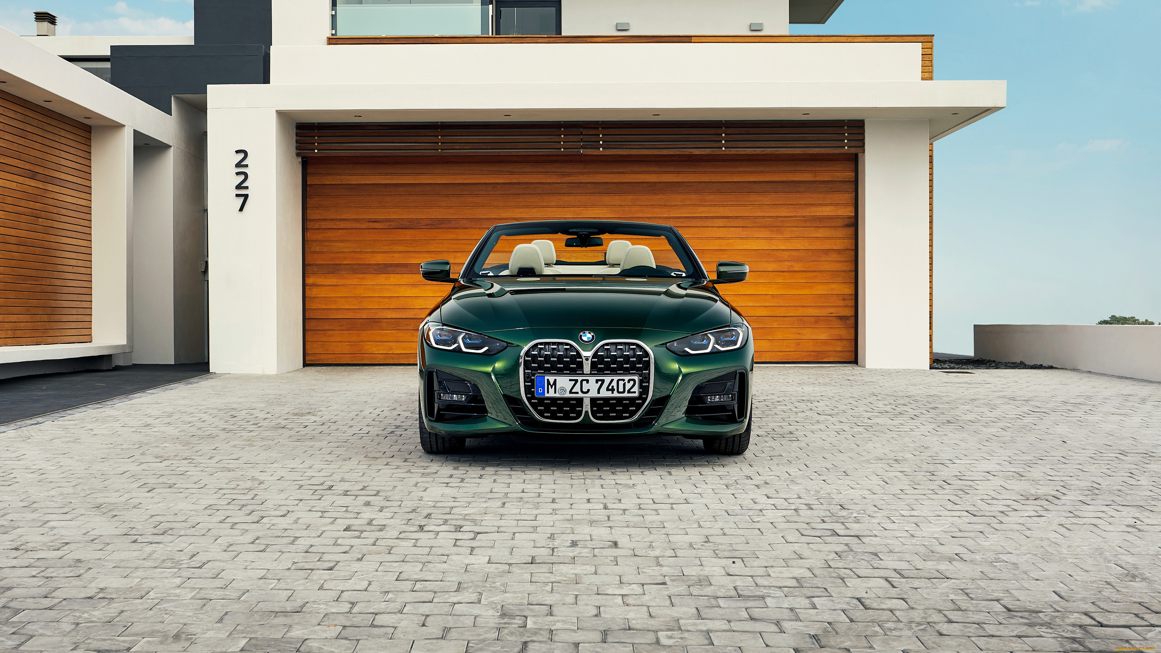автомобили, bmw, 430i, cabrio, m, sport, 2020, бмв, зеленый, кабриолет