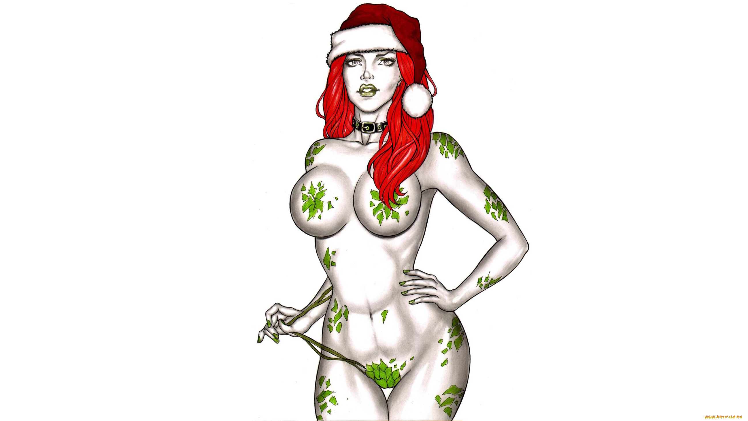 рисованное, elberty, oliveira, девушка, фон, взгляд, колпак