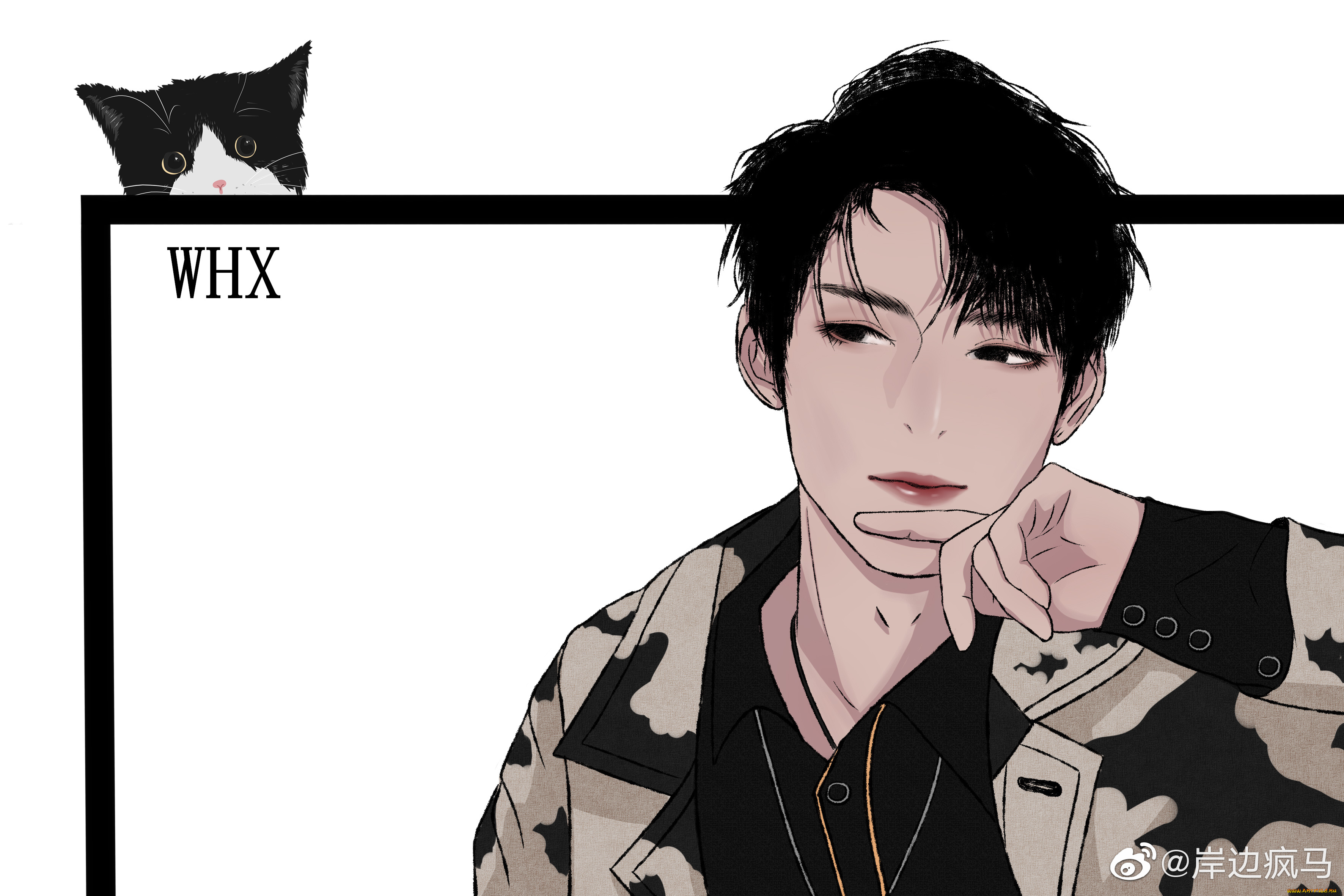 ван, хаосюань, wang, hao, xuan, рисованное, люди, ван, хаосюань, wang, hao, xuan