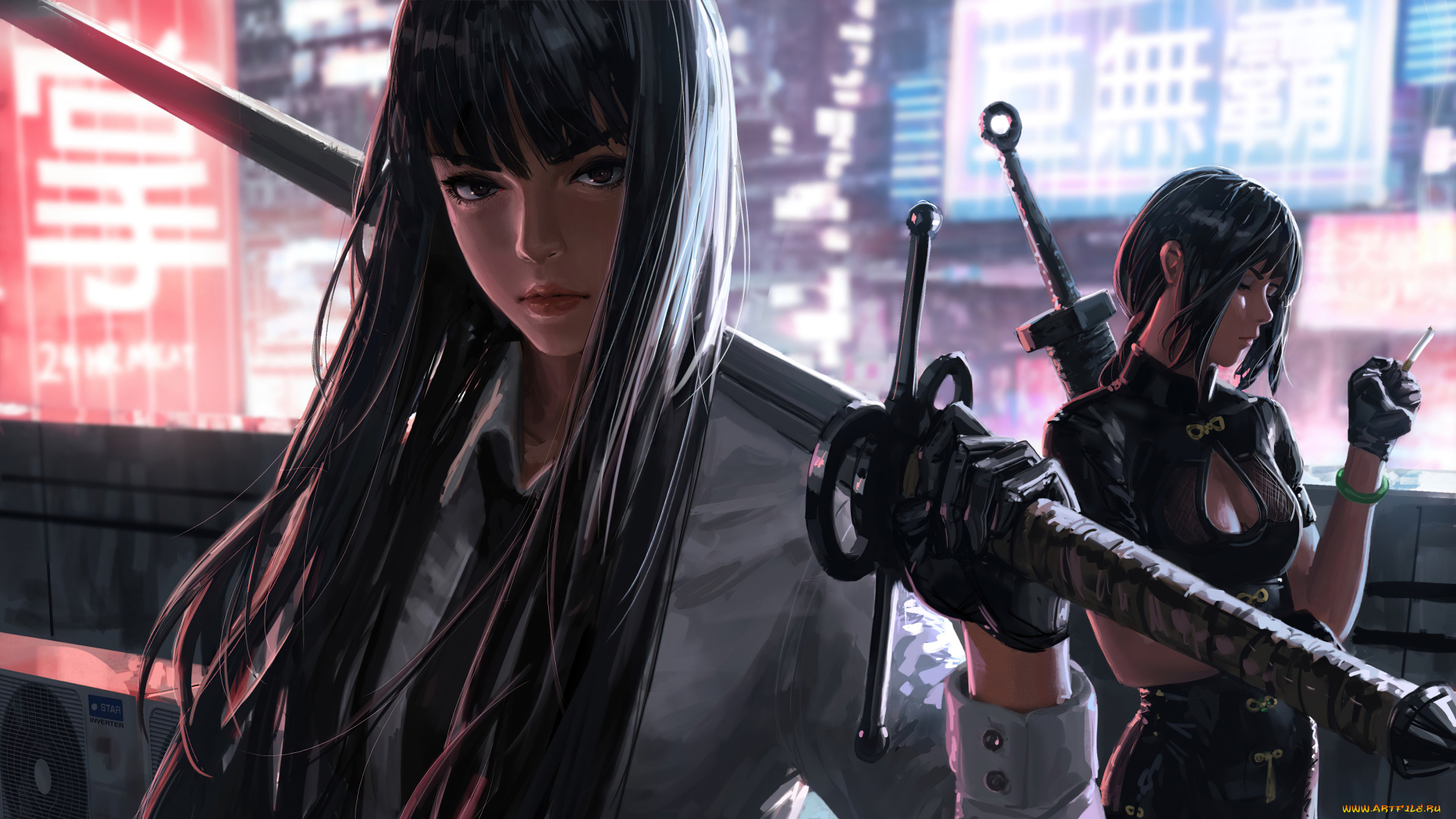 фэнтези, _guweiz, девушки