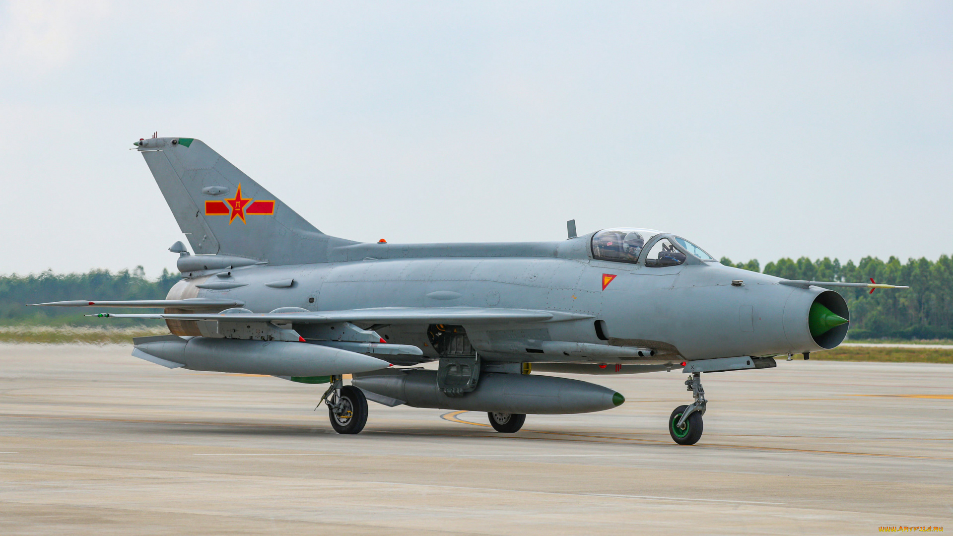 авиация, боевые, самолёты, ввс, ноак, j7, вид, сбоку, военная, машина, деревья, пилот