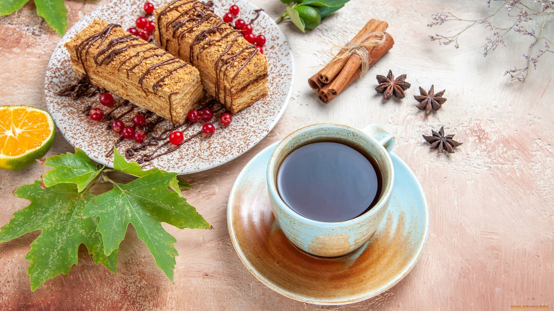 еда, пирожные, , кексы, , печенье, клюква, кофе, корица, анис, апельсин