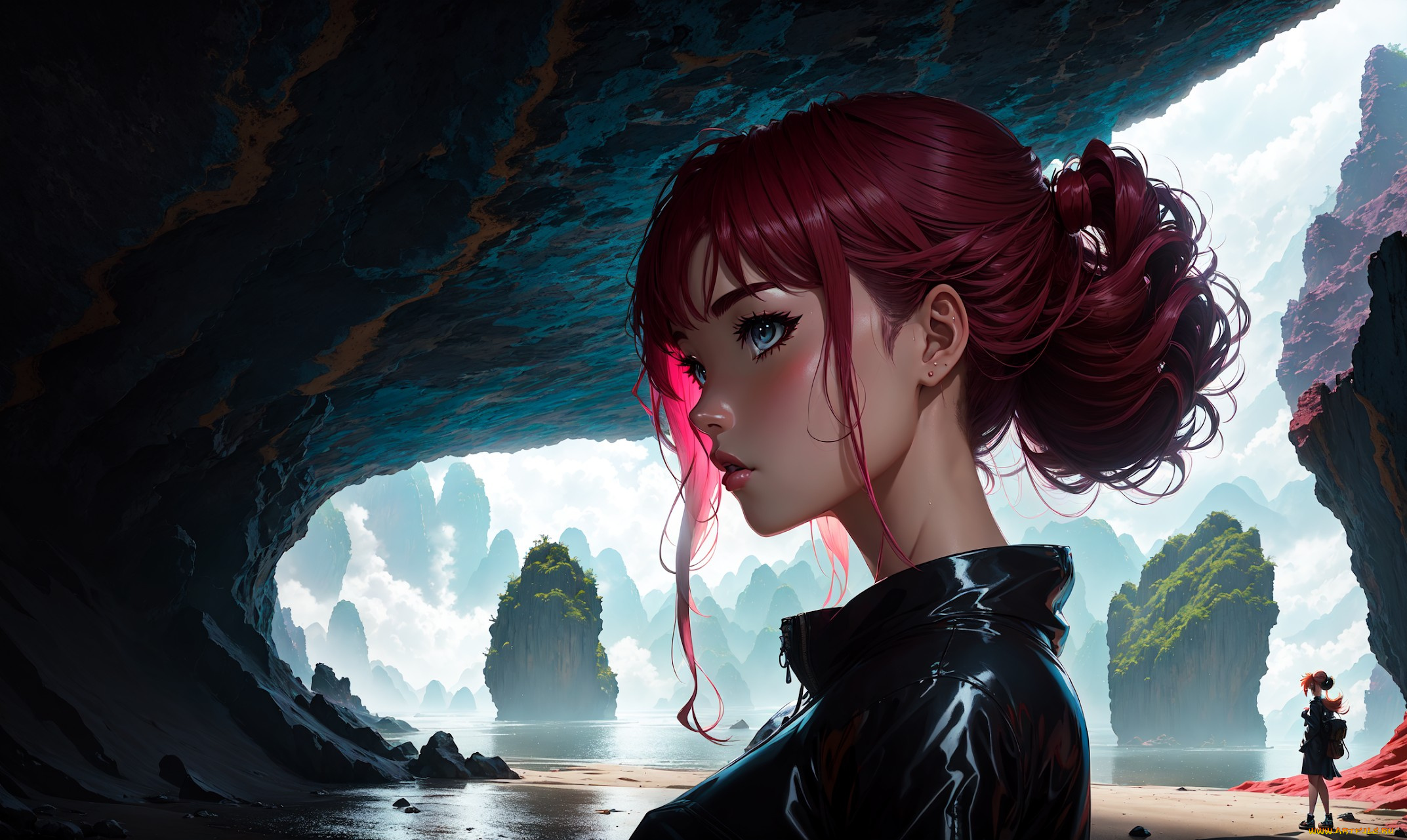 аниме, пейзажи, , природа, нейросети, графика, нейроарт, ai, art, нейронные, сети, рисунки, нейро, искусство