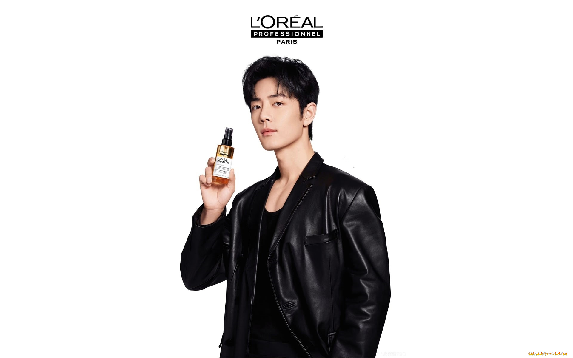 мужчины, xiao, zhan, актер, куртка, флакон