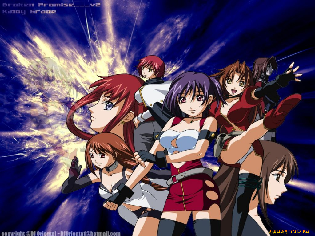 аниме, kiddy, grade
