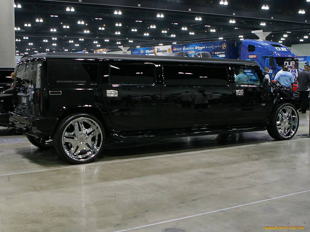 hummer, h2, limousine, автомобили