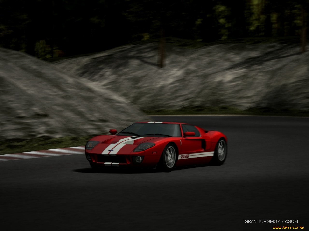 gt40, видео, игры, gran, turismo