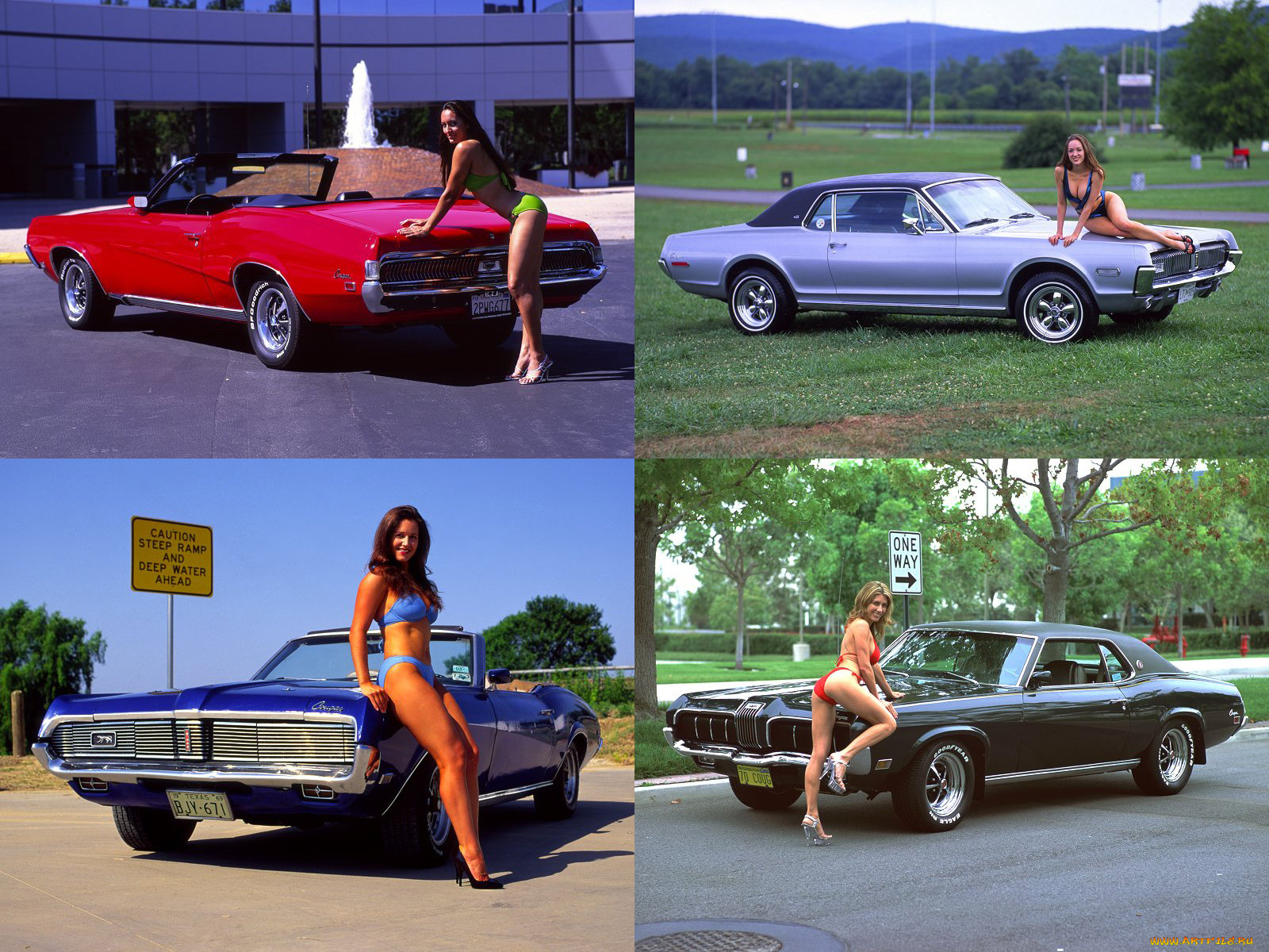 автомобили, авто, девушками