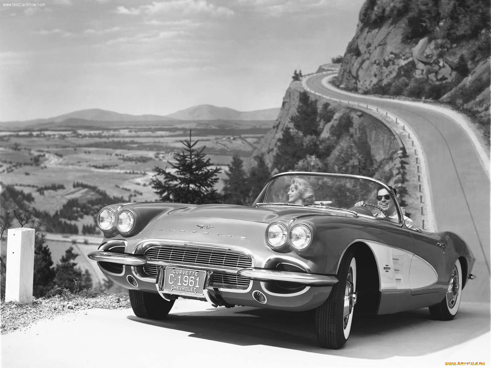 chevrolet, corvette, c1, 1953, автомобили