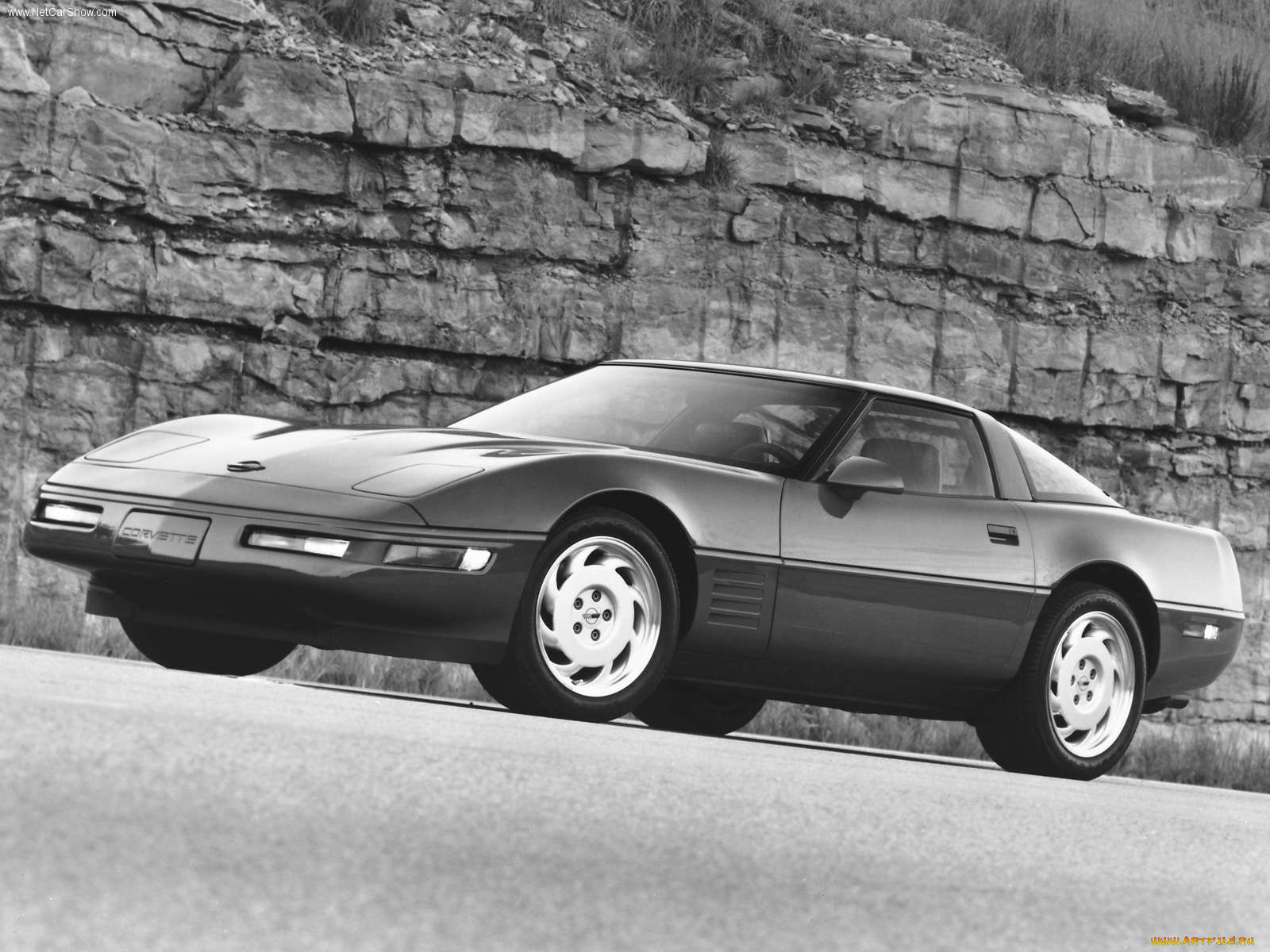 chevrolet, corvette, c4, 1983, автомобили