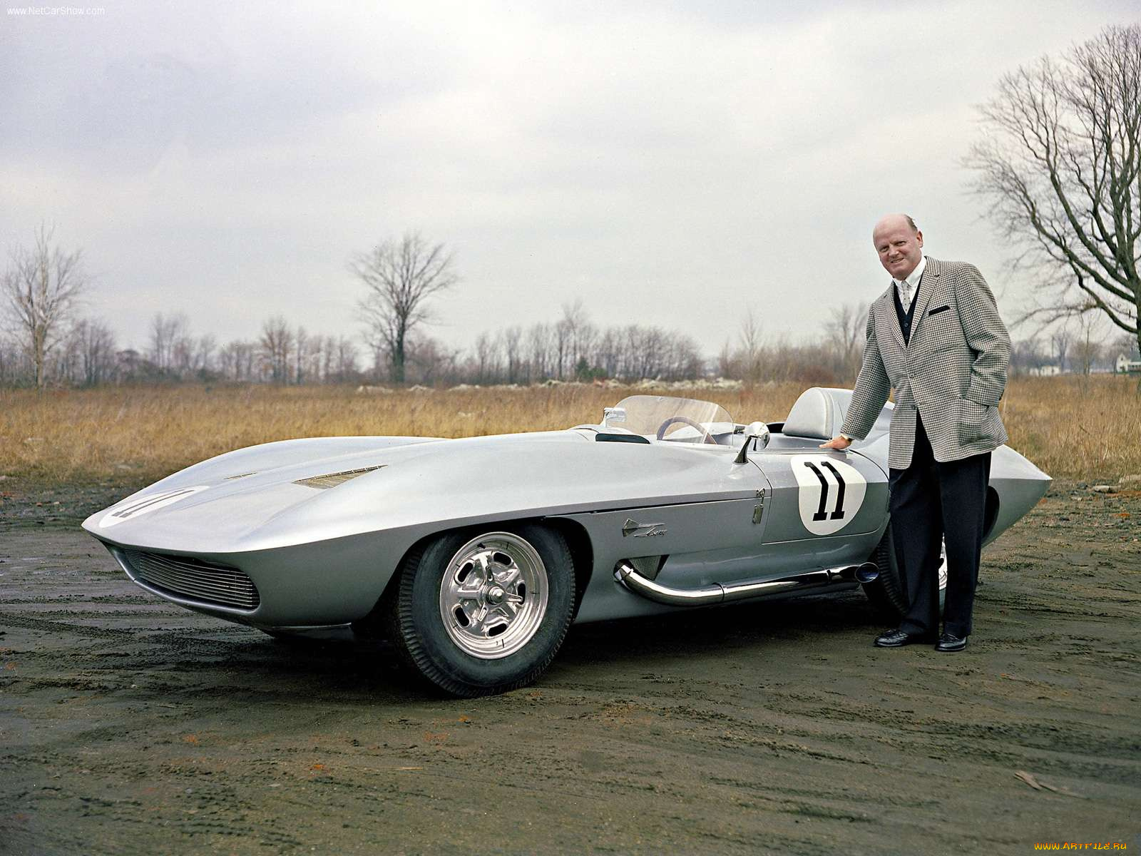 chevrolet, stingray, racer, concept, 1959, автомобили, corvette