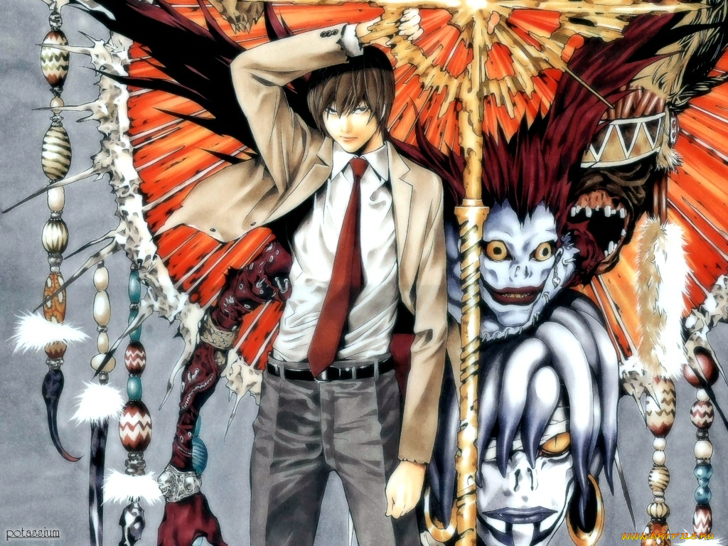 dn144, аниме, death, note