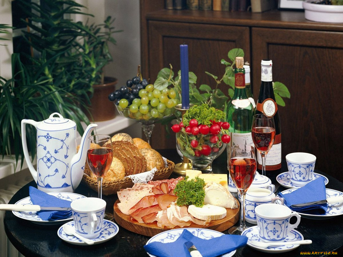 еда, сервировка