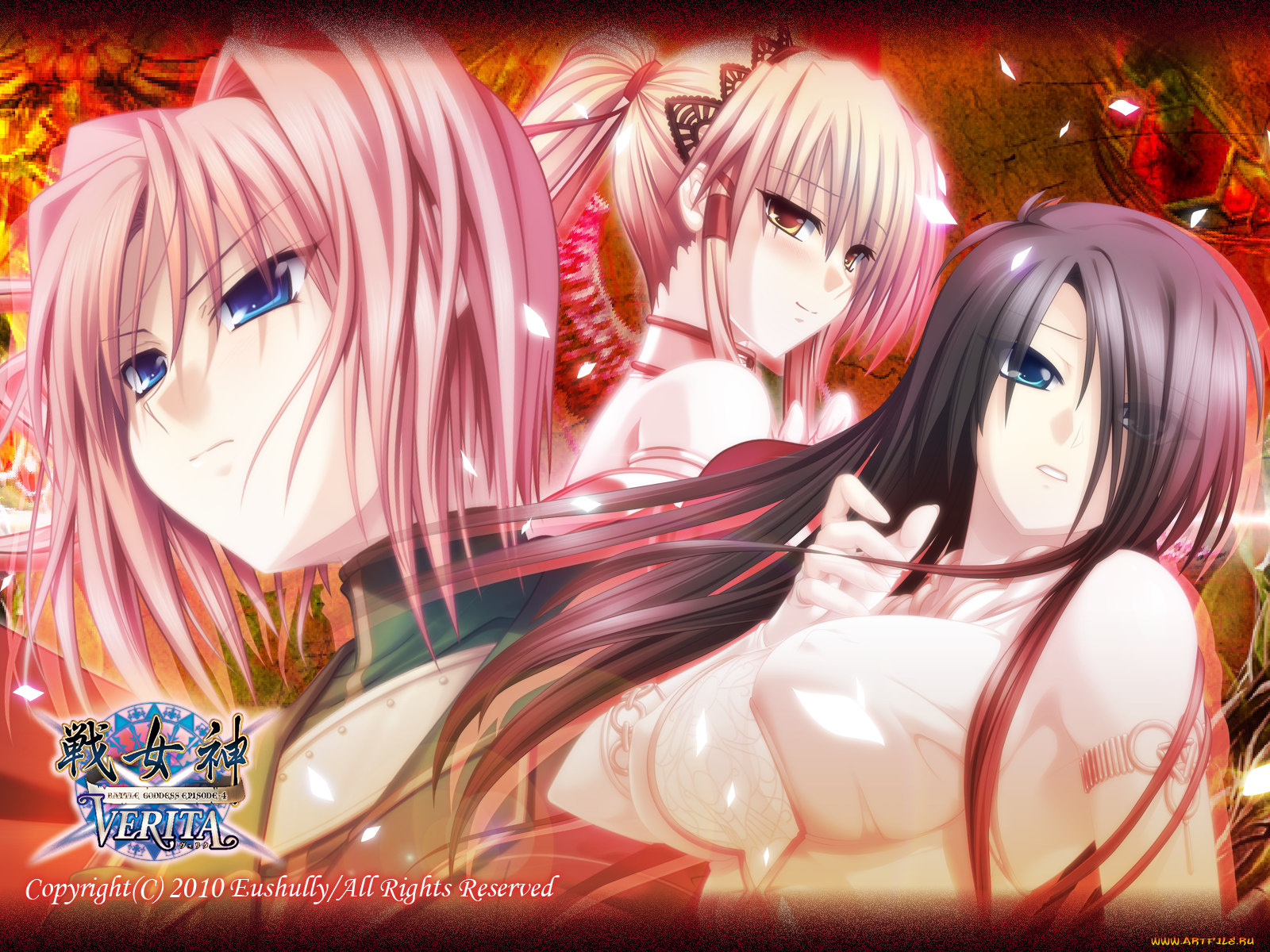 аниме, battle, goddess