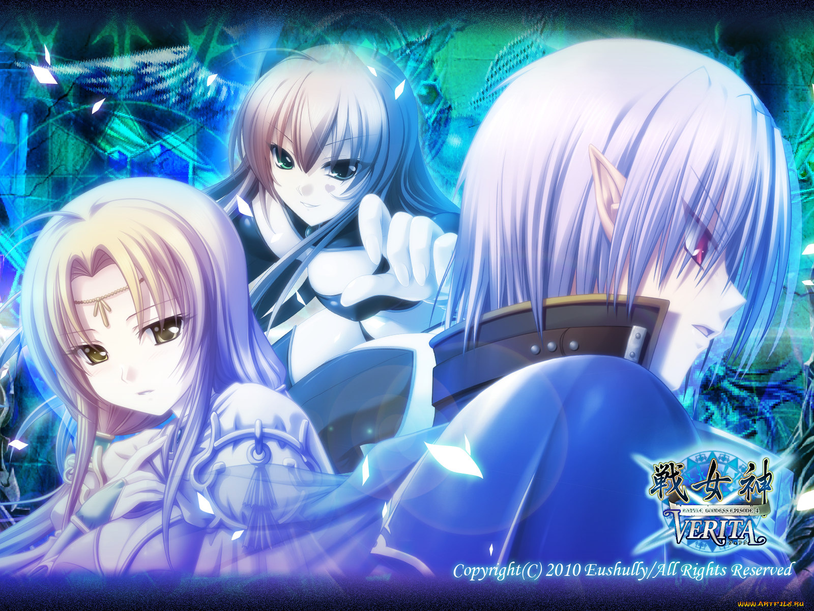 аниме, battle, goddess