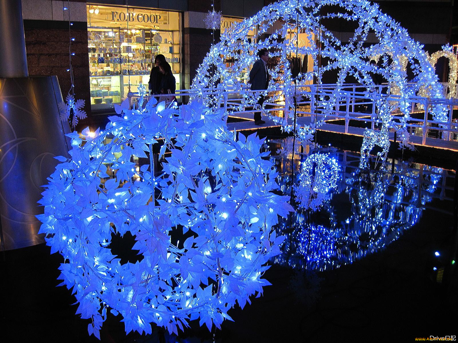 праздничные, новогодние, пейзажи