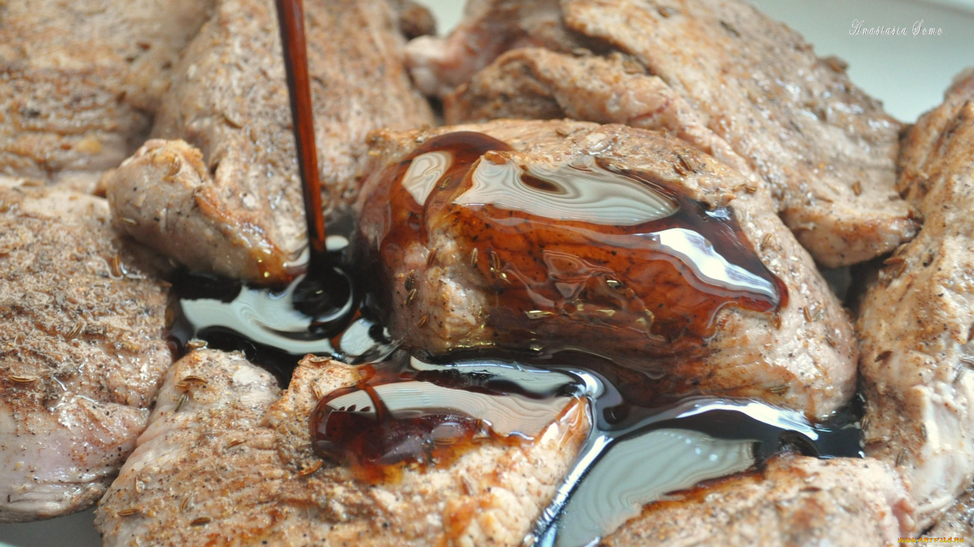 еда, мясные, блюда, свинина