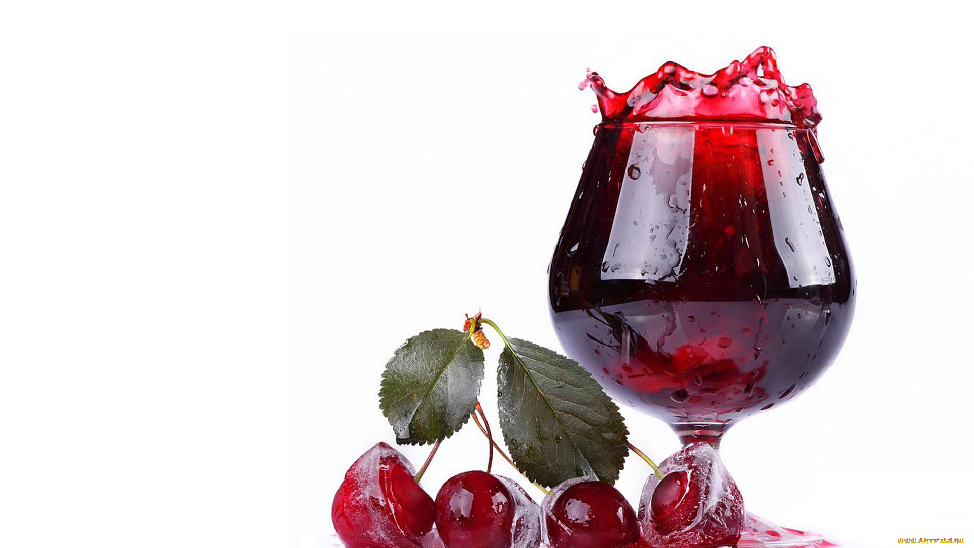 еда, напитки, вишня