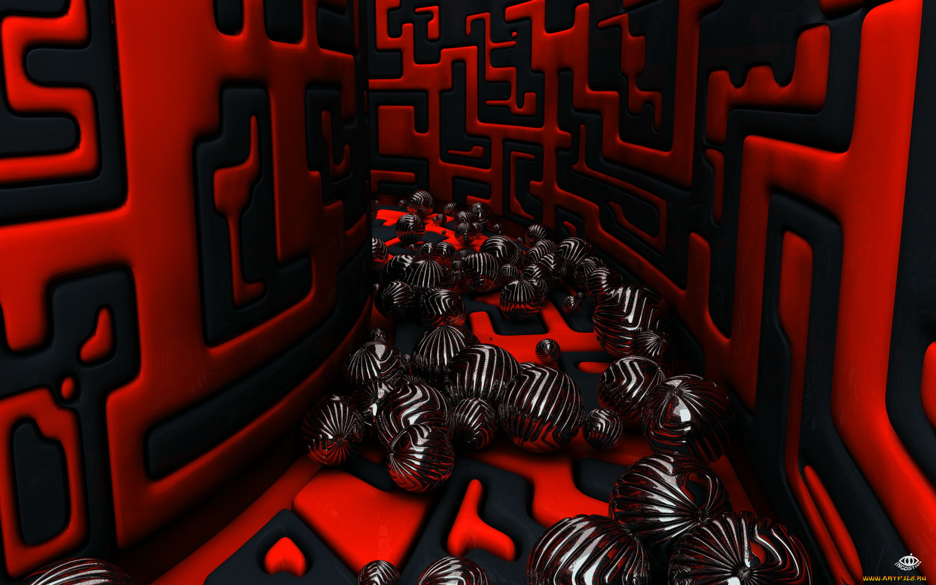 3д, графика, fractal, фракталы, абстракция