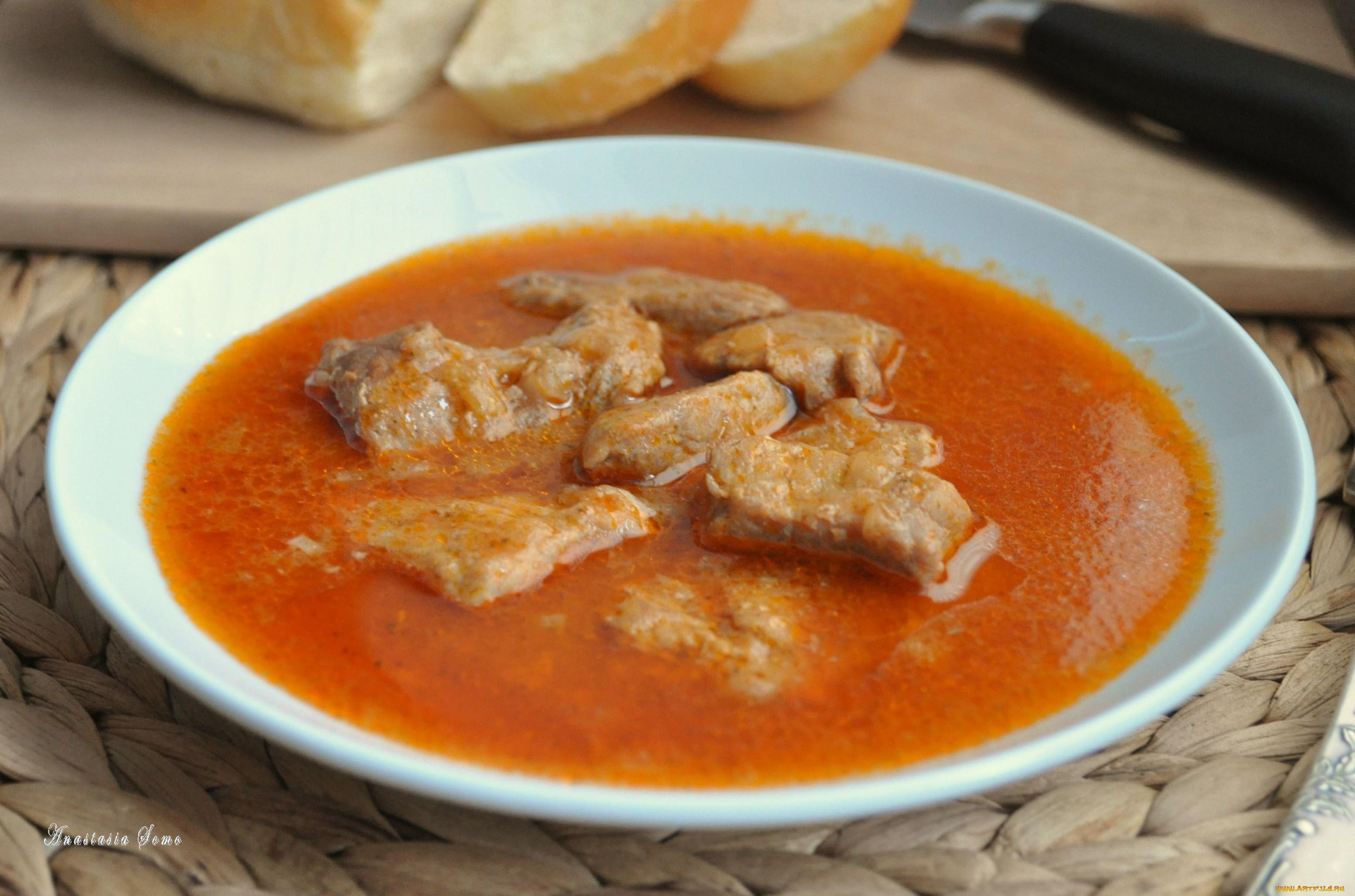 еда, первые, блюда, тарелка, суп