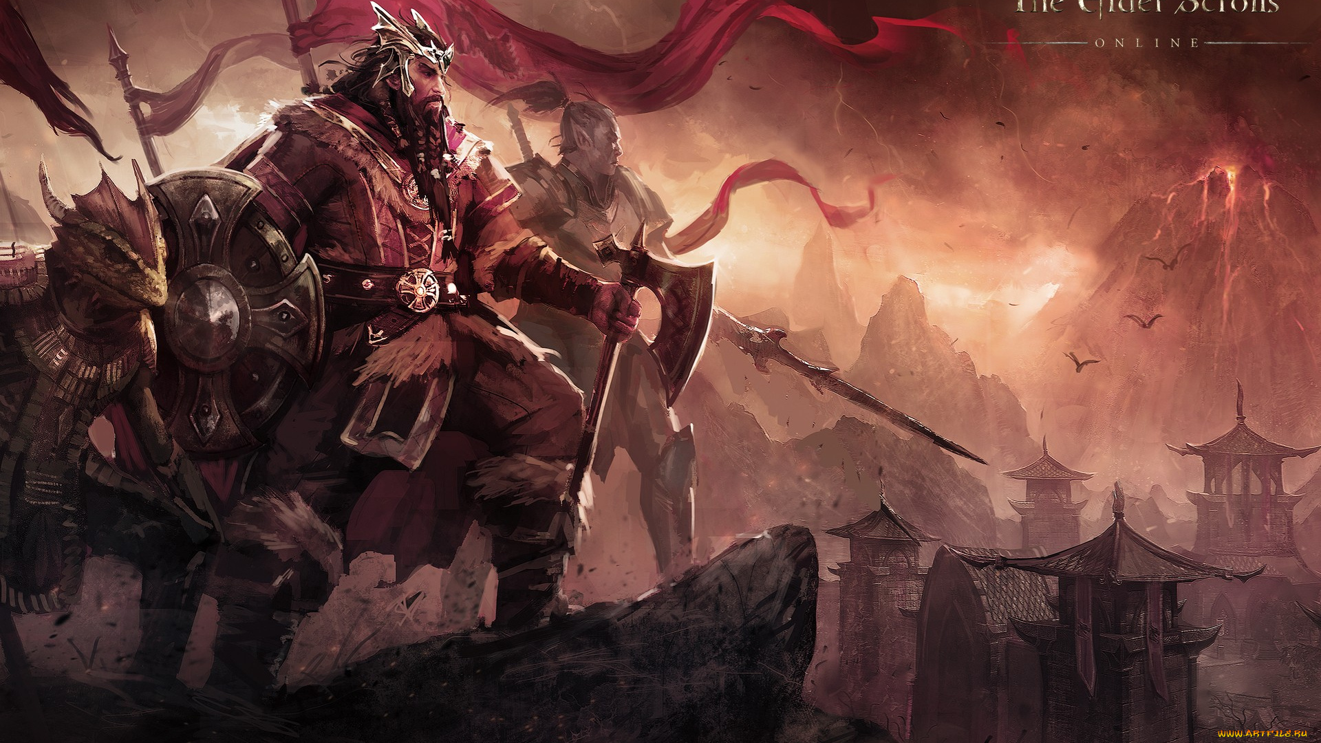 elder, scrolls, видео, игры, the, online