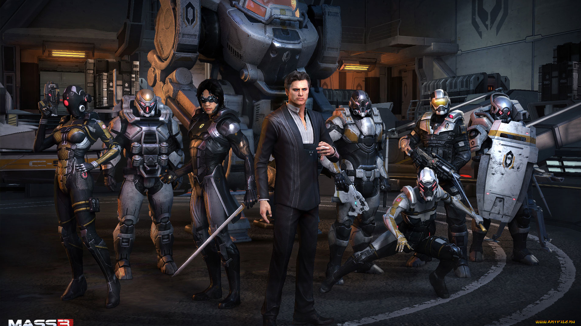 mass, effect, видео, игры, 3