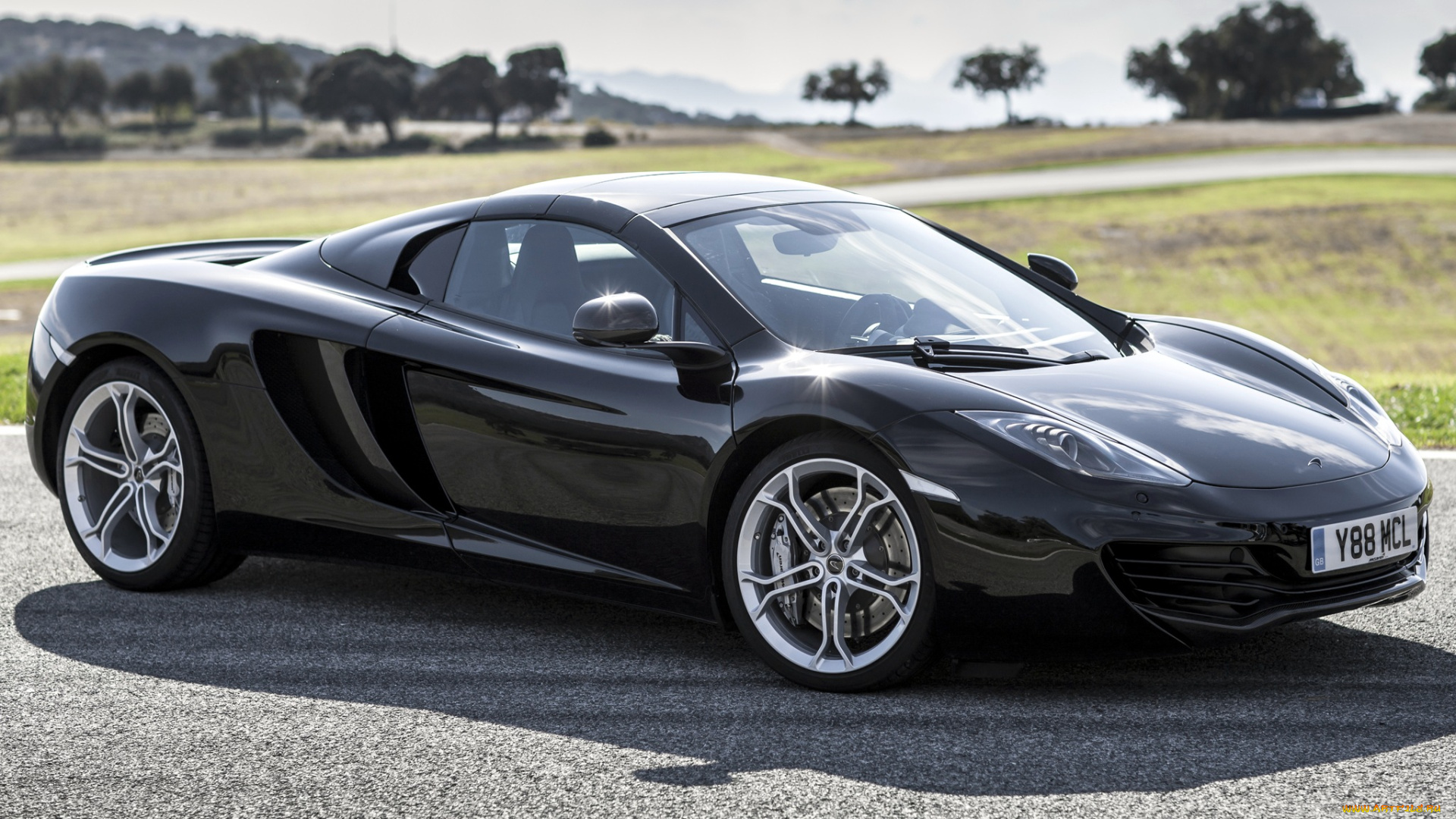 mclaren, mp4, 12c, автомобили, автомобиль, стиль, изящество, мощь, скорость