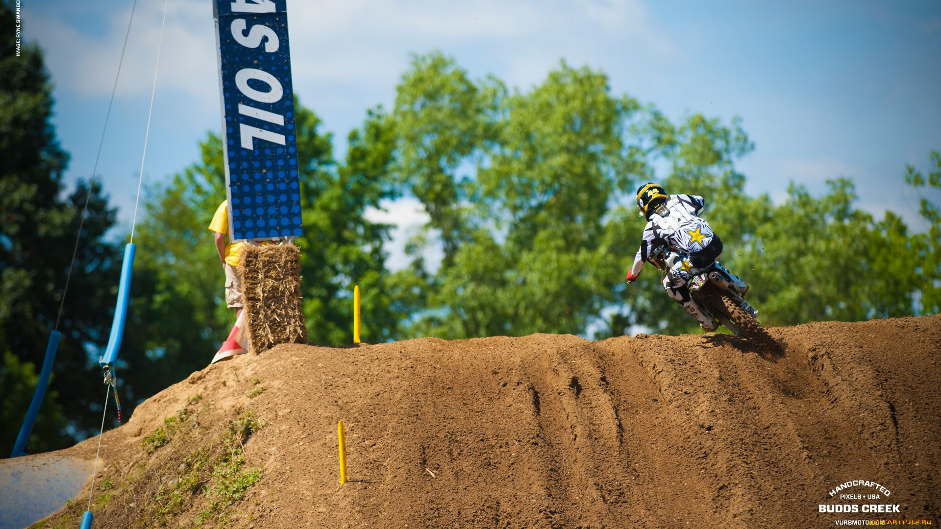 спорт, мотокросс, гонки, трасса