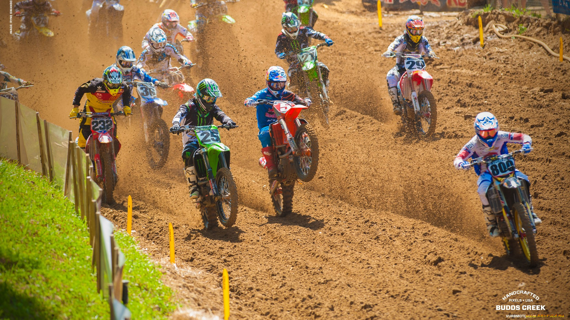 спорт, мотокросс, трасса, гонки