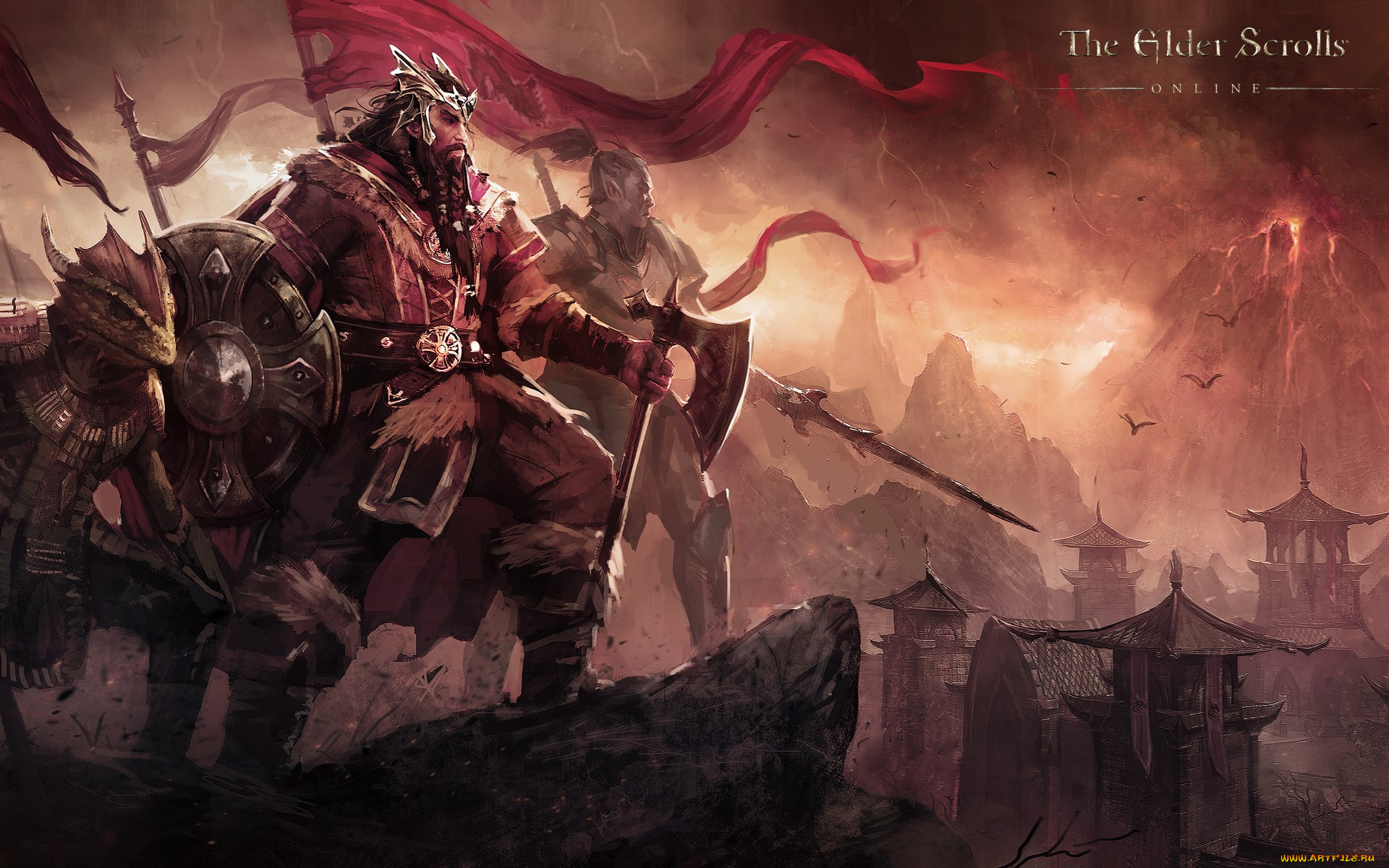 elder, scrolls, видео, игры, the, online